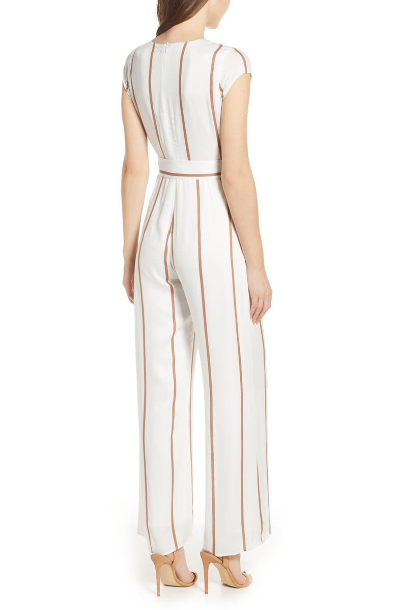 4SI3NNA Stripe Jumpsuit, Alternate, color, 