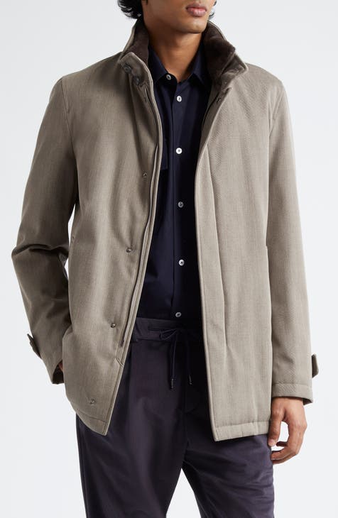 Men s Herno Wool Coats Nordstrom