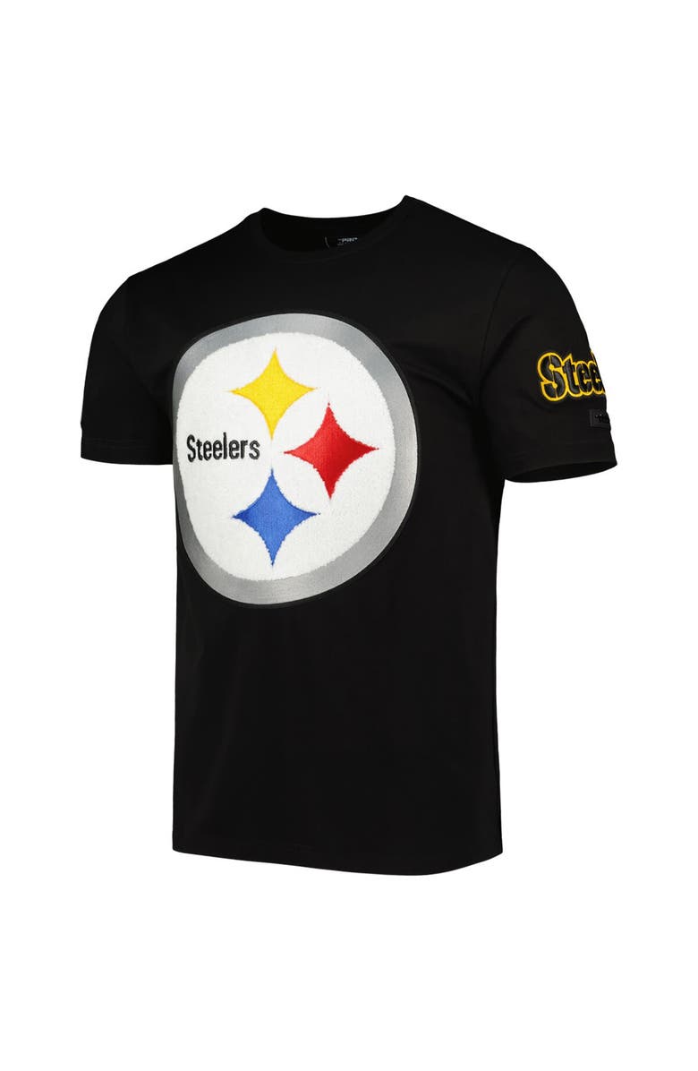 PRO STANDARD Men's Pro Standard Black Pittsburgh Steelers Mash Up T-Shirt, Alternate, color, Black