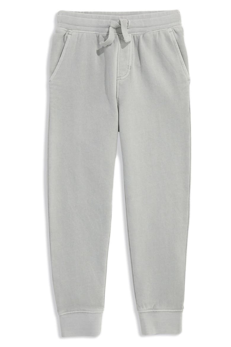 Kids' Terry Cloth Joggers, Main, color, GRANITE