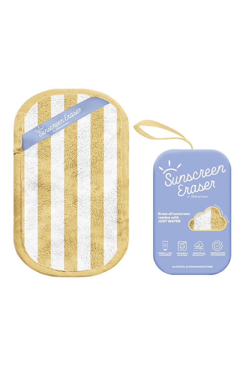 Sunscreen Eraser Remover Cloth, Main, color, NO COLOR