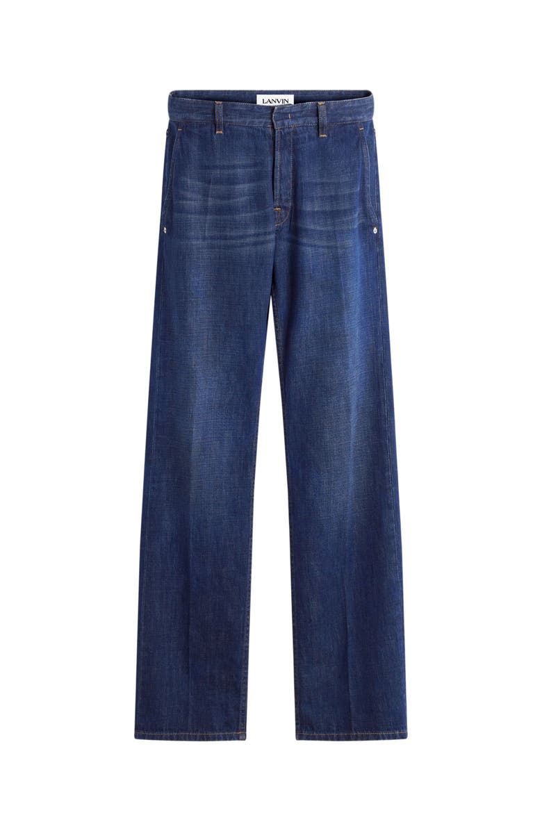 Lanvin Straight Fit Denim Pants, Alternate, color,