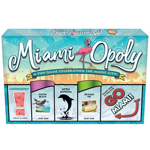 Miami Opoly Board Game