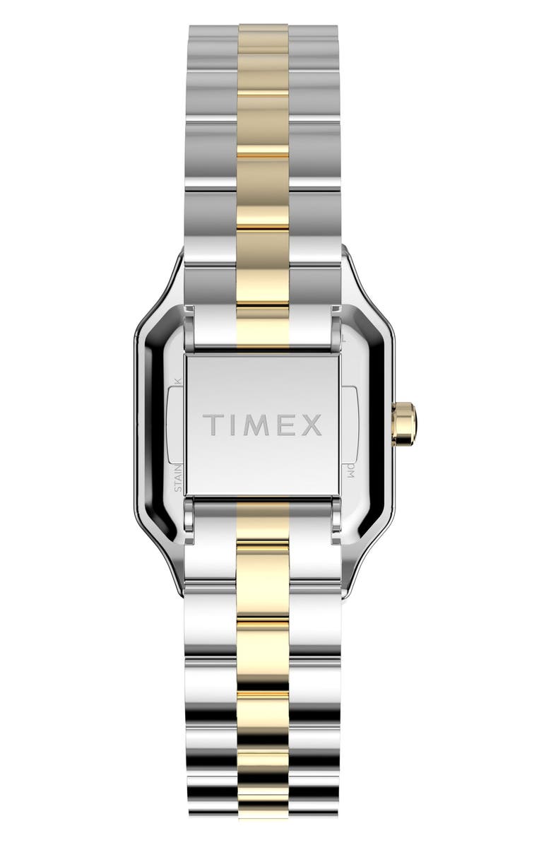 Timex<sup>®</sup> Legacy Addison Two-Tone Bracelet Watch, 23mm, Alternate, color, Addison Two Tone