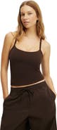 COTTON ON BODY Women's Active Ultra Soft Contrast T-Bar Tank