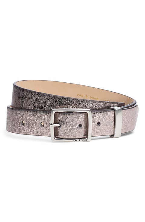 X Boyfriend Leather Belt