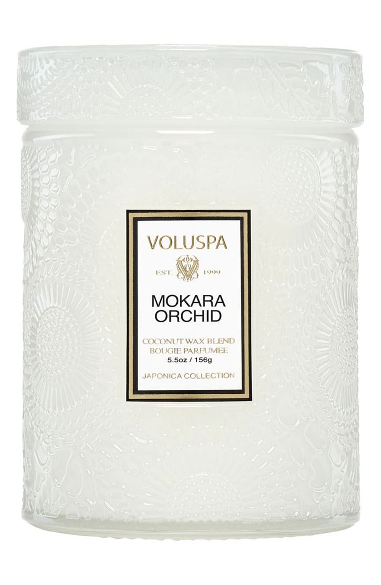 Voluspa Mokara Orchid Small Jar Candle, Main, color,