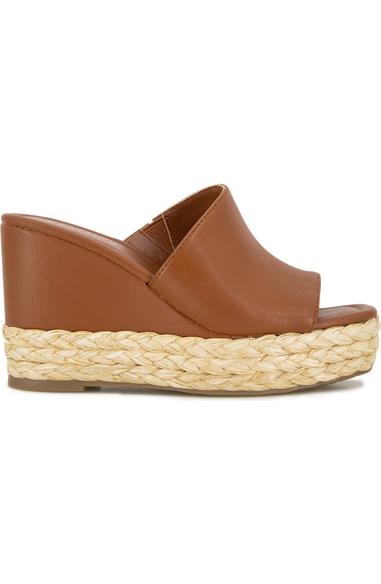 Reaction Kenneth Cole Maria Platform Wedge Mule, Alternate, color, Chai Pu