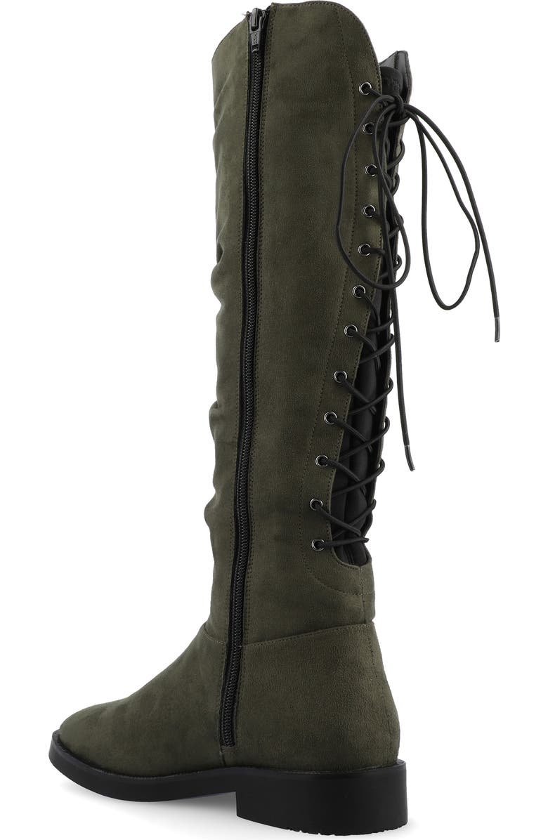 Journee Collection Miranda Boot, Alternate, color, Olive