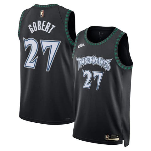 Unisex Nike Rudy Gobert Black Minnesota Timberwolves Swingman Jersey - Classic Edition