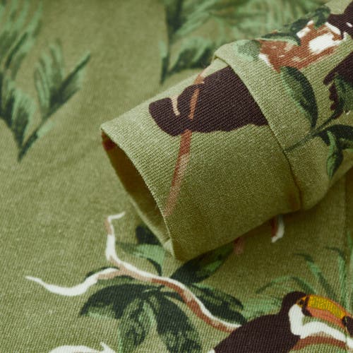 Milkbarn Cotton Stretch Zipper Pajama