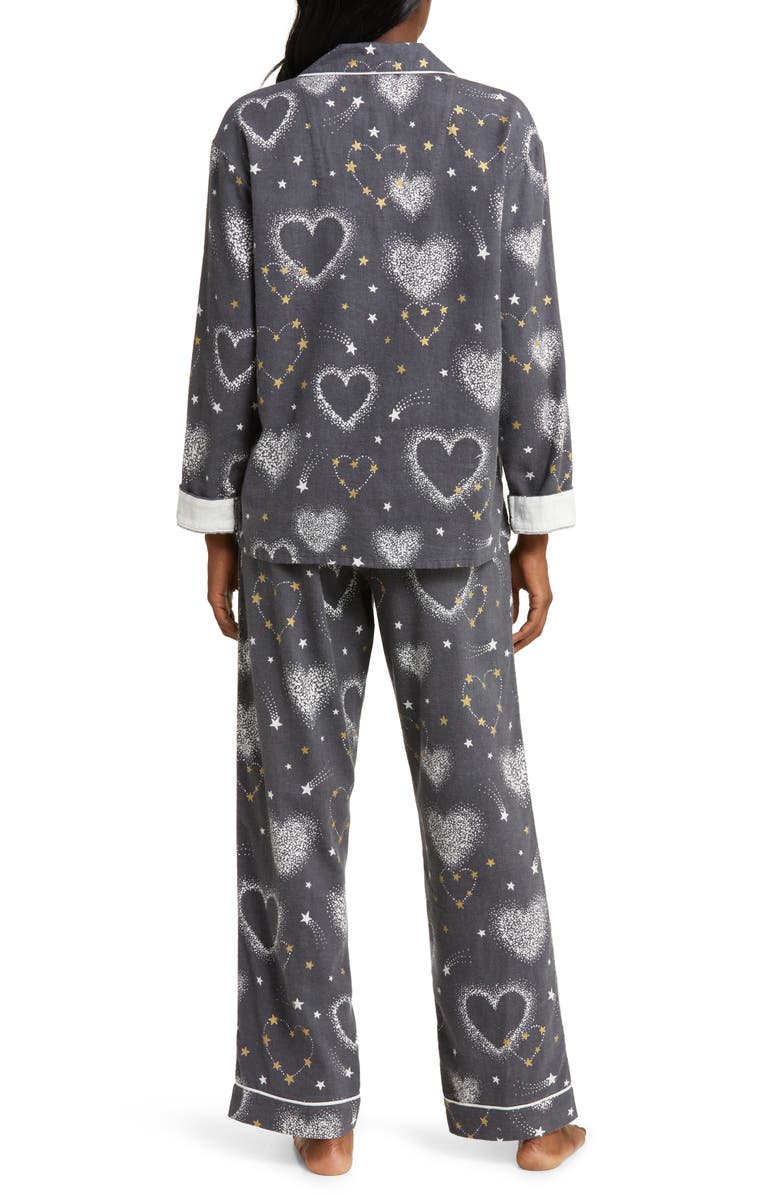 PJ Salvage Cotton Flannel Pajamas, Alternate, color,