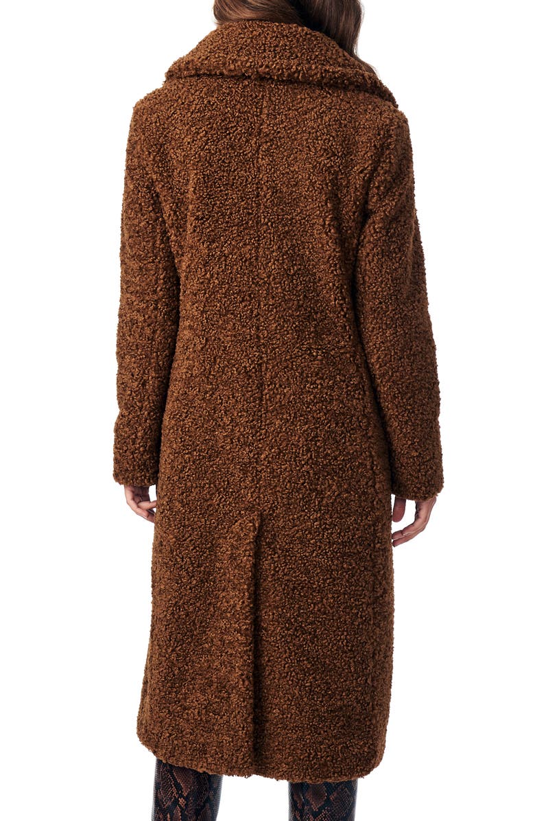 Bernardo Faux Fur Jacket, Alternate, color, 