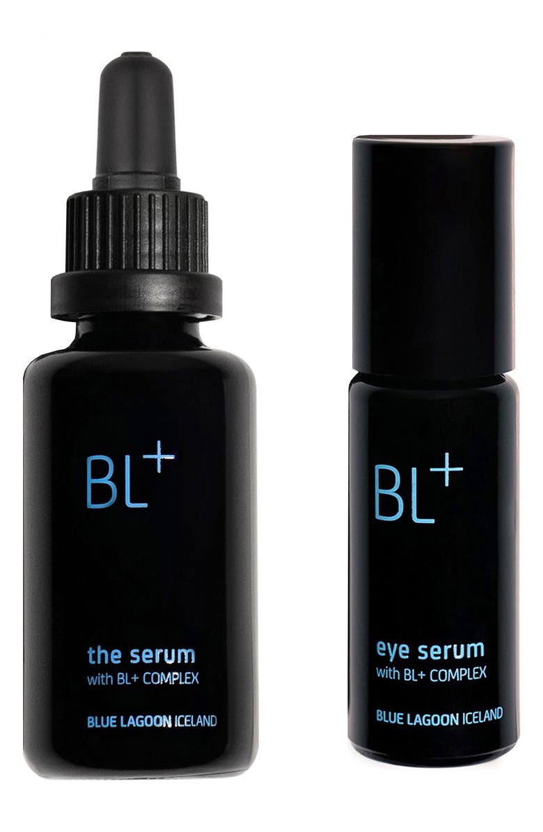 Blue Lagoon Iceland BL+ The Serum & BL+ The Eye Serum Set, Main, color, 