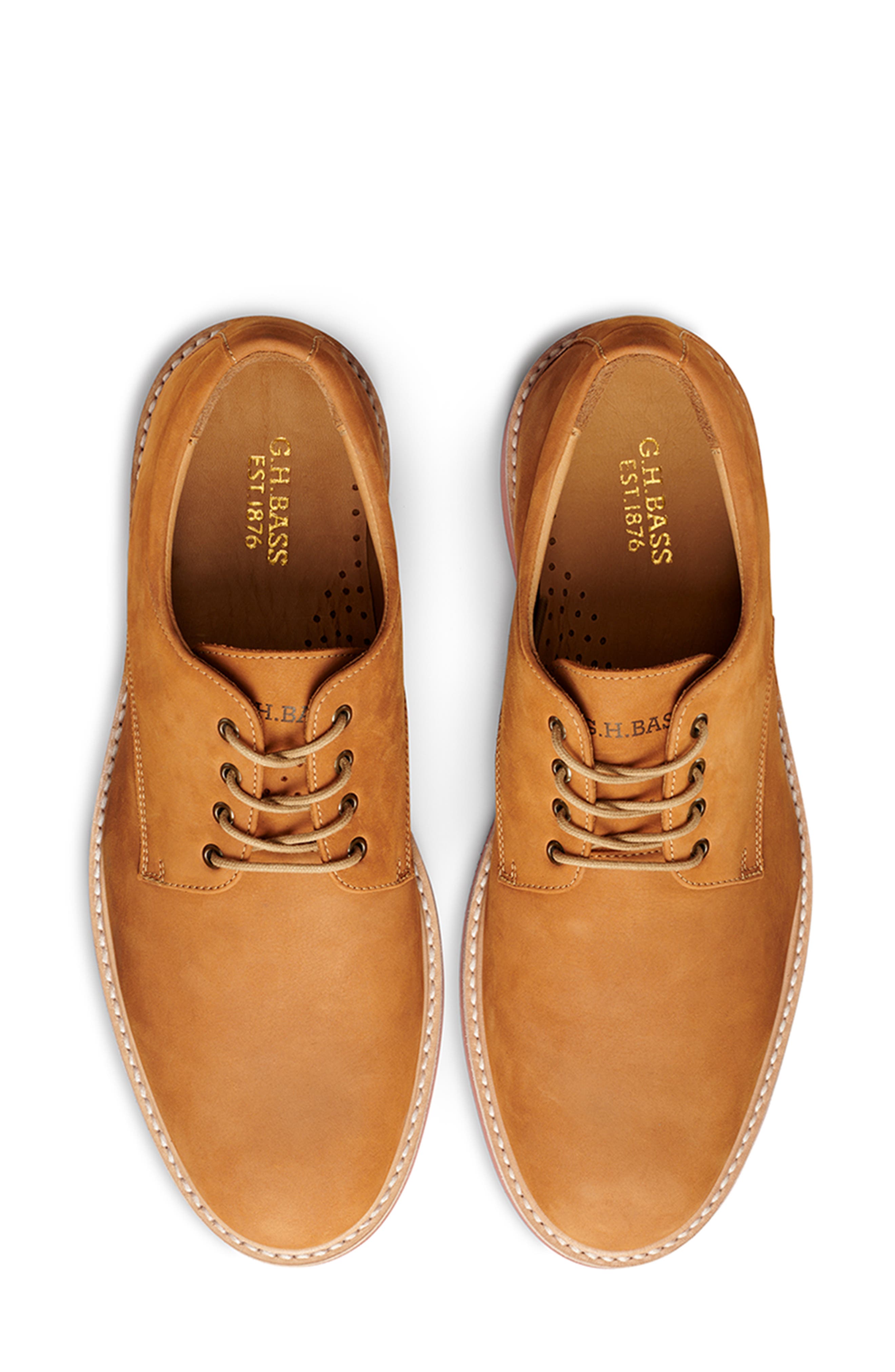 G.H.BASS Pasadena Derby, Alternate, color, Tan