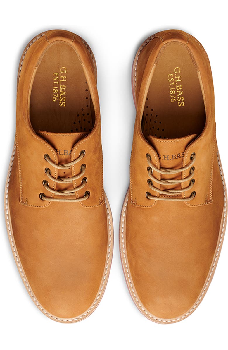 G.H.BASS Pasadena Derby, Alternate, color, Tan