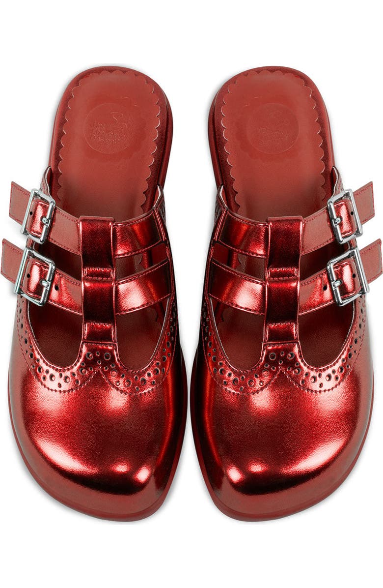 Hot Chocolate Design Chrome Crush Crimson Clog, Alternate, color, Chrome Crush Crimson