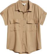 beachlunchlounge Kia Short Sleeve Button-Up Shirt