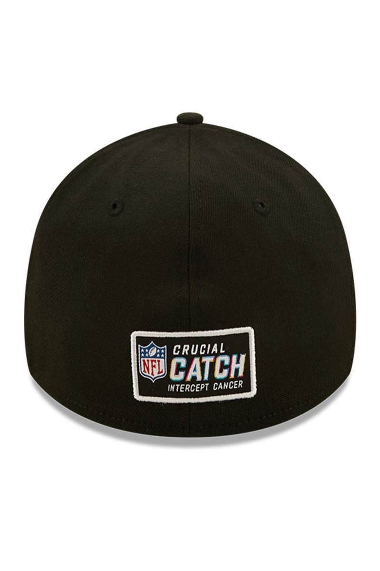 Men's New Era White/Black Jacksonville Jaguars 2022 NFL Crucial Catch 39THIRTY Coaches Flex Hat, Alternate, color, White