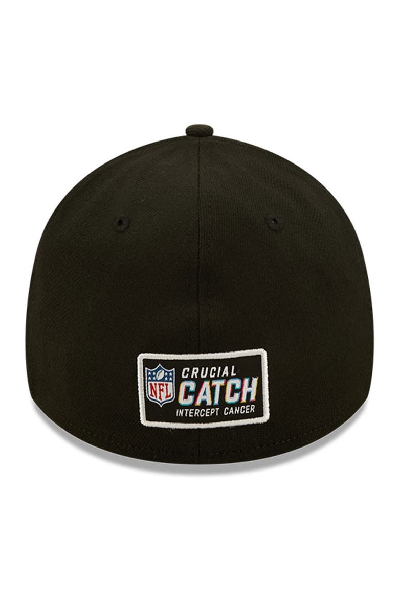 New Era Men's New Era White/Black Jacksonville Jaguars 2022 NFL Crucial Catch 39THIRTY Coaches Flex Hat, Alternate, color,