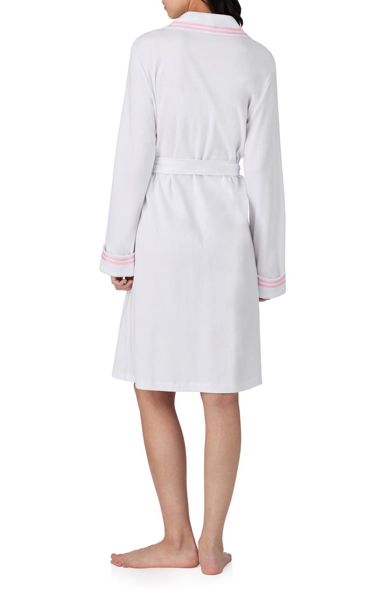 Lauren Ralph Lauren Long Sleeve Shawl Collar Cotton Robe, Alternate, color, 