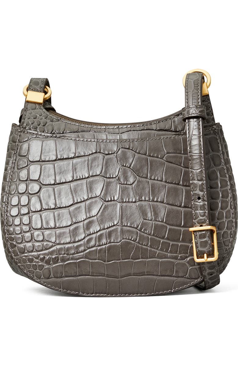 Tory Burch Lee Radziwill Embossed Crossbody Bag, Alternate, color,