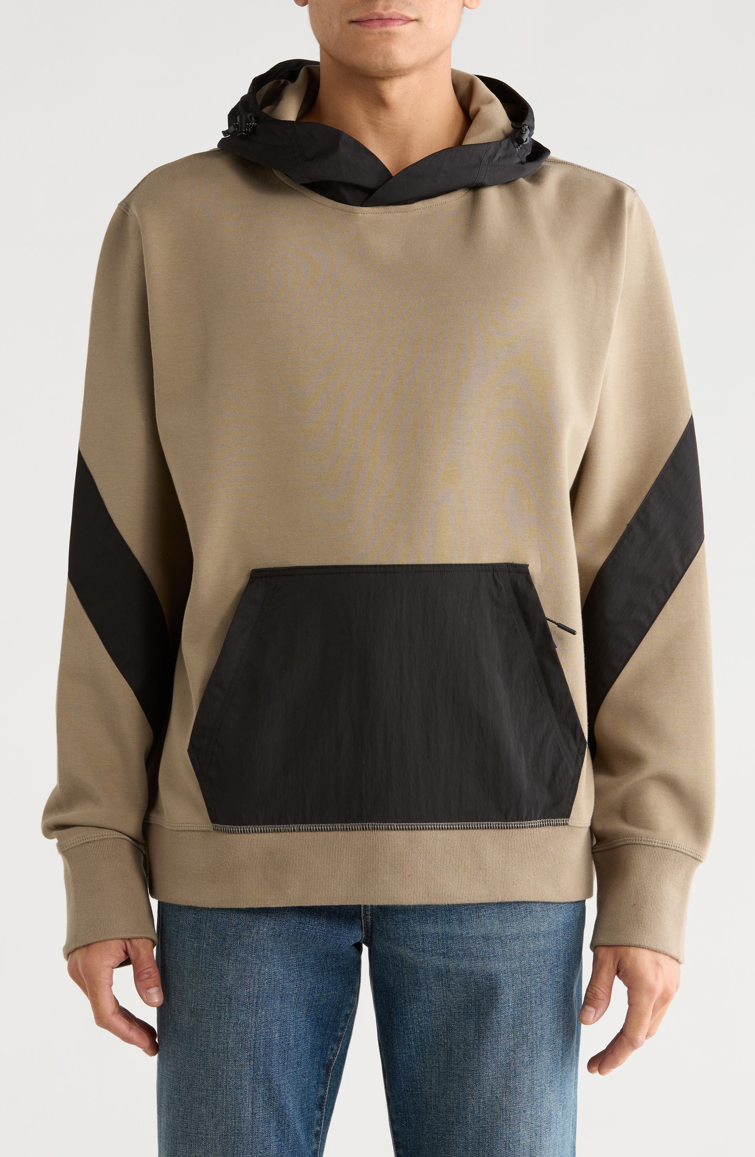 rag & bone Pursuit Ponte Colorblock Hoodie