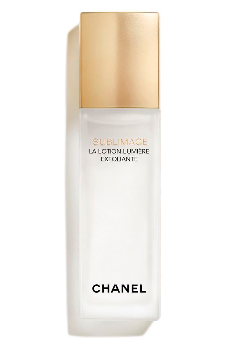 CHANEL SUBLIMAGE LA LOTION LUMIÈRE EXFOLIANTE Ultimate Light-Renewing Exfoliating Lotion, Main, color, 