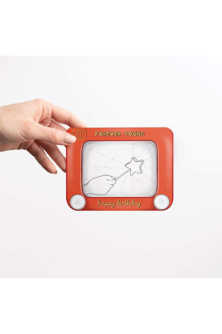 Birthday Greeting Card Pack (3ct) "Forever Young Sketch Toy", Alternate, color, Multi-Pack