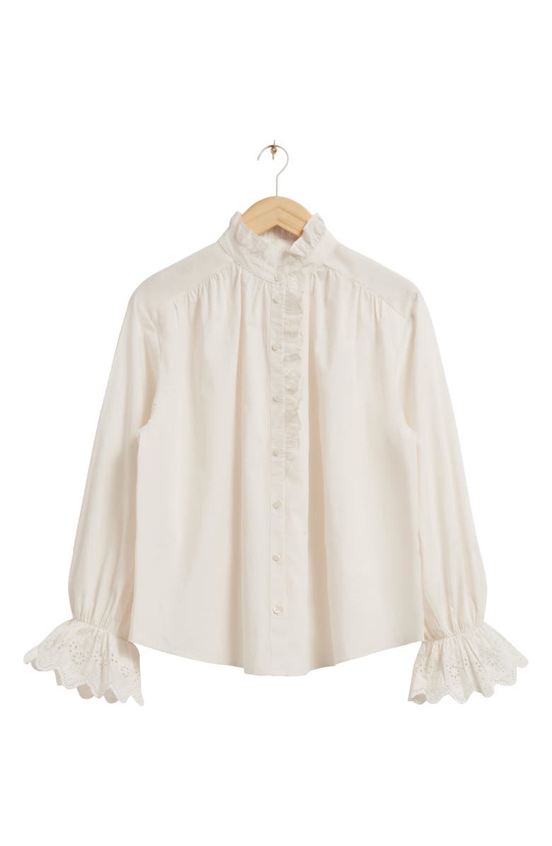 & Other Stories Long Sleeve Button-Up Shirt, Alternate, color,