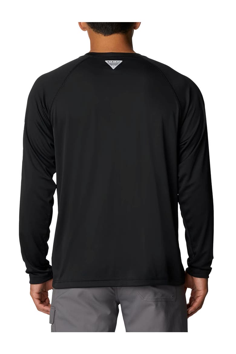 Big & Tall Terminal Tackle Long-Sleeve PFG T-Shirt, Alternate, color, BLACK