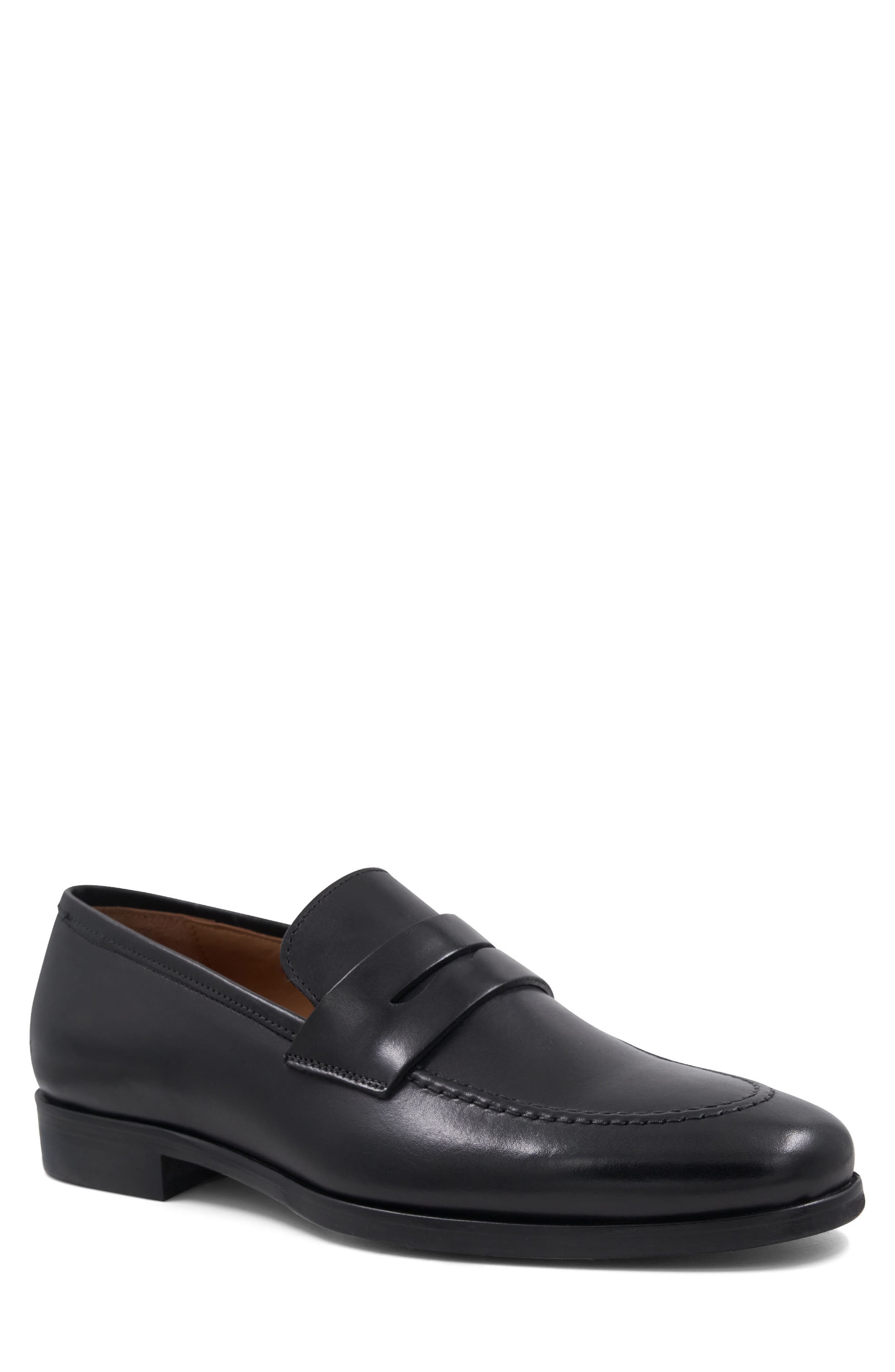 Bruno Magli Preston Penny Loafer, Main, color, Black