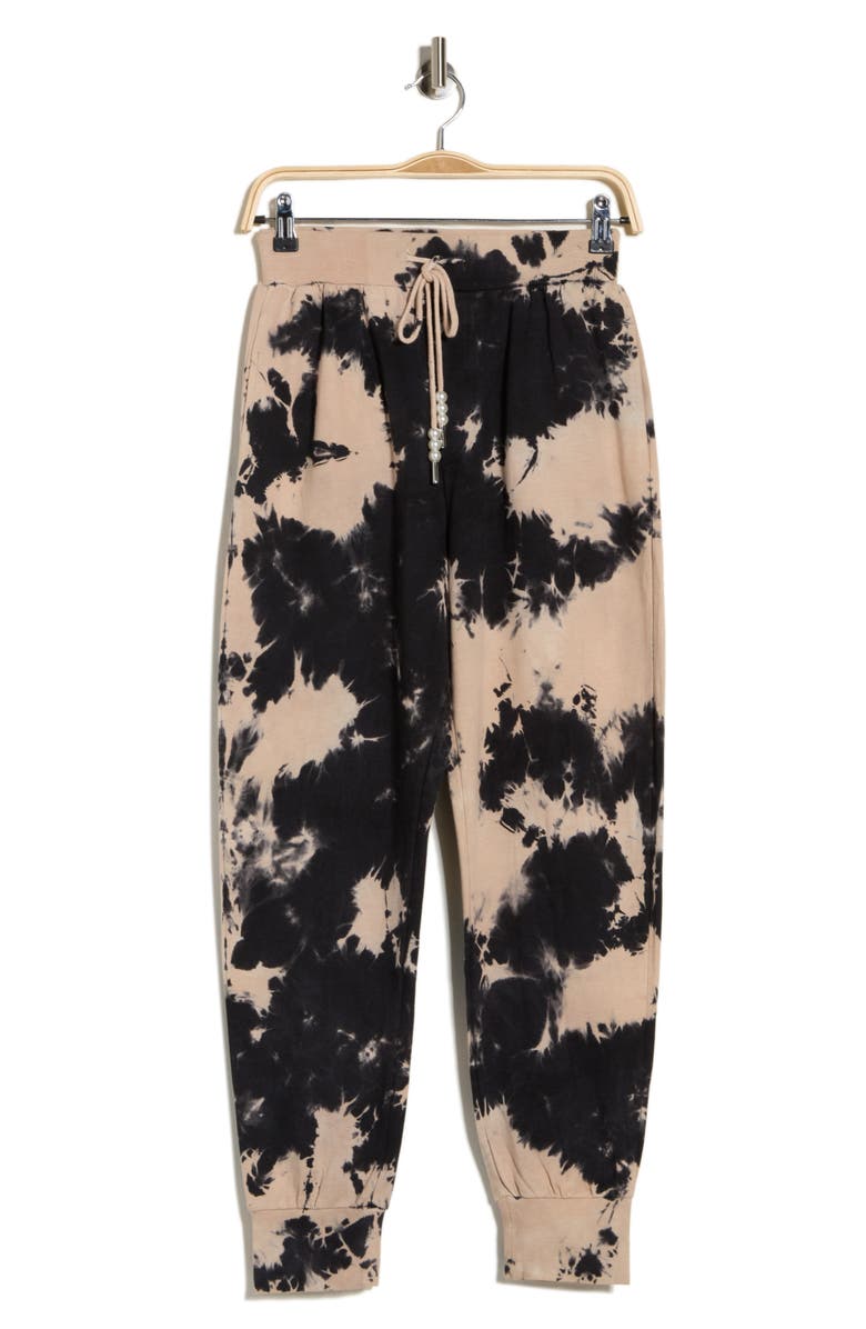 Young, Fabulous & Broke Jagger Joggers, Alternate, color, Champagne Universe Wash