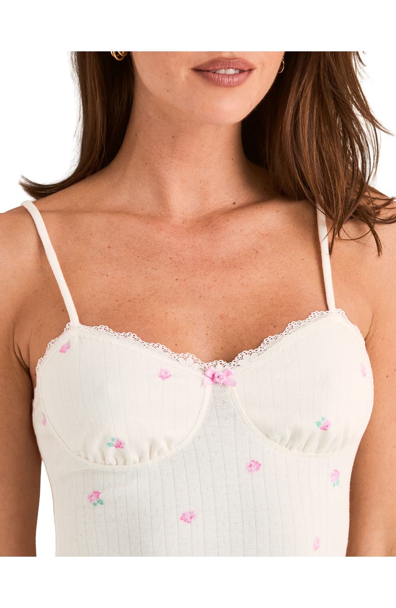 Adore Me Emmy Slip, Alternate, color, Floral Beige