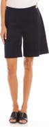 Karen Kane High Waist Stretch Twill Shorts