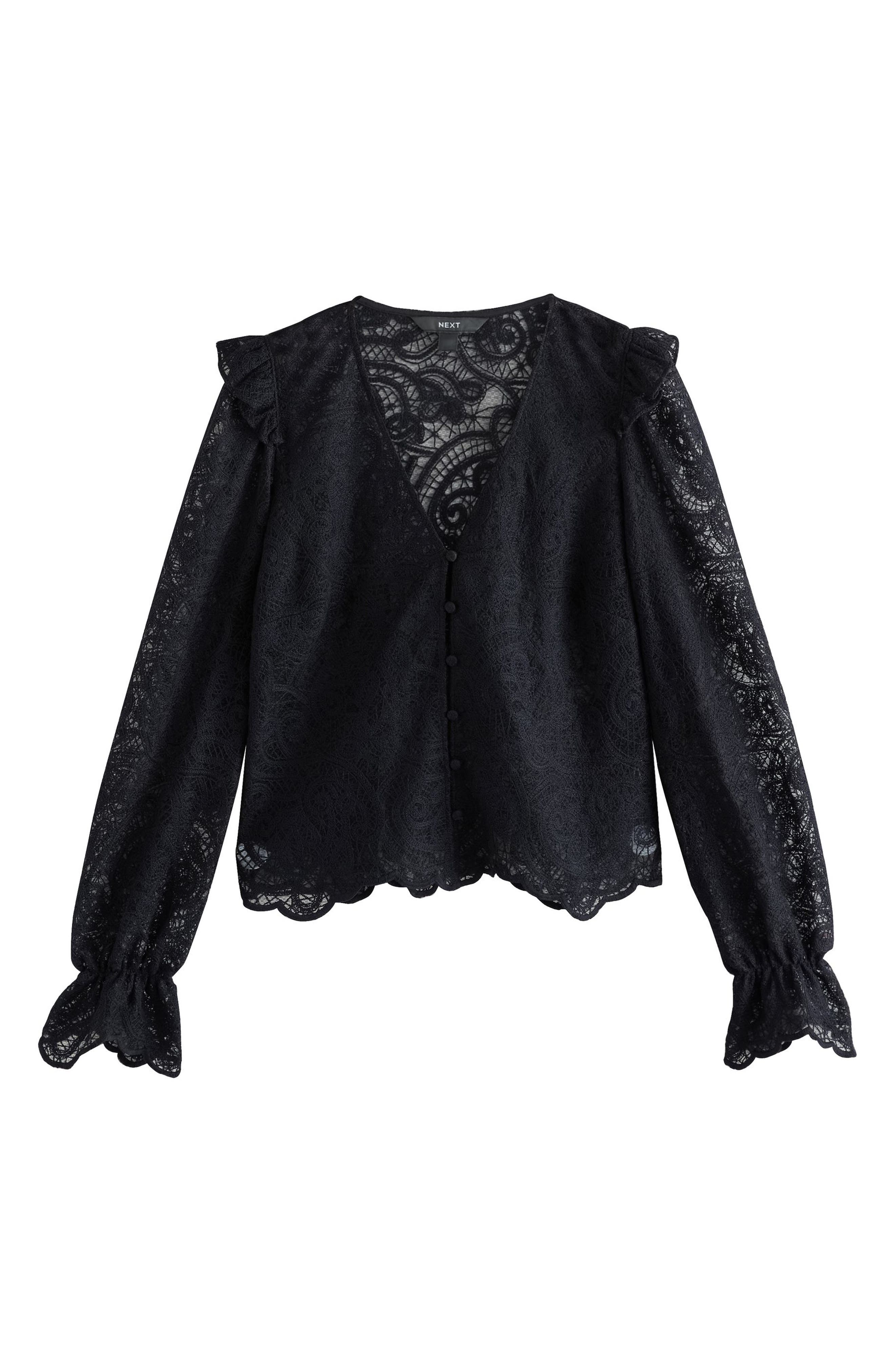 Long Sleeve Lace Top - image 2