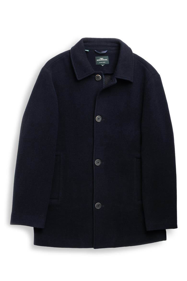 Garston Wool Blend Jacket, Alternate, color, MIDNIGHT