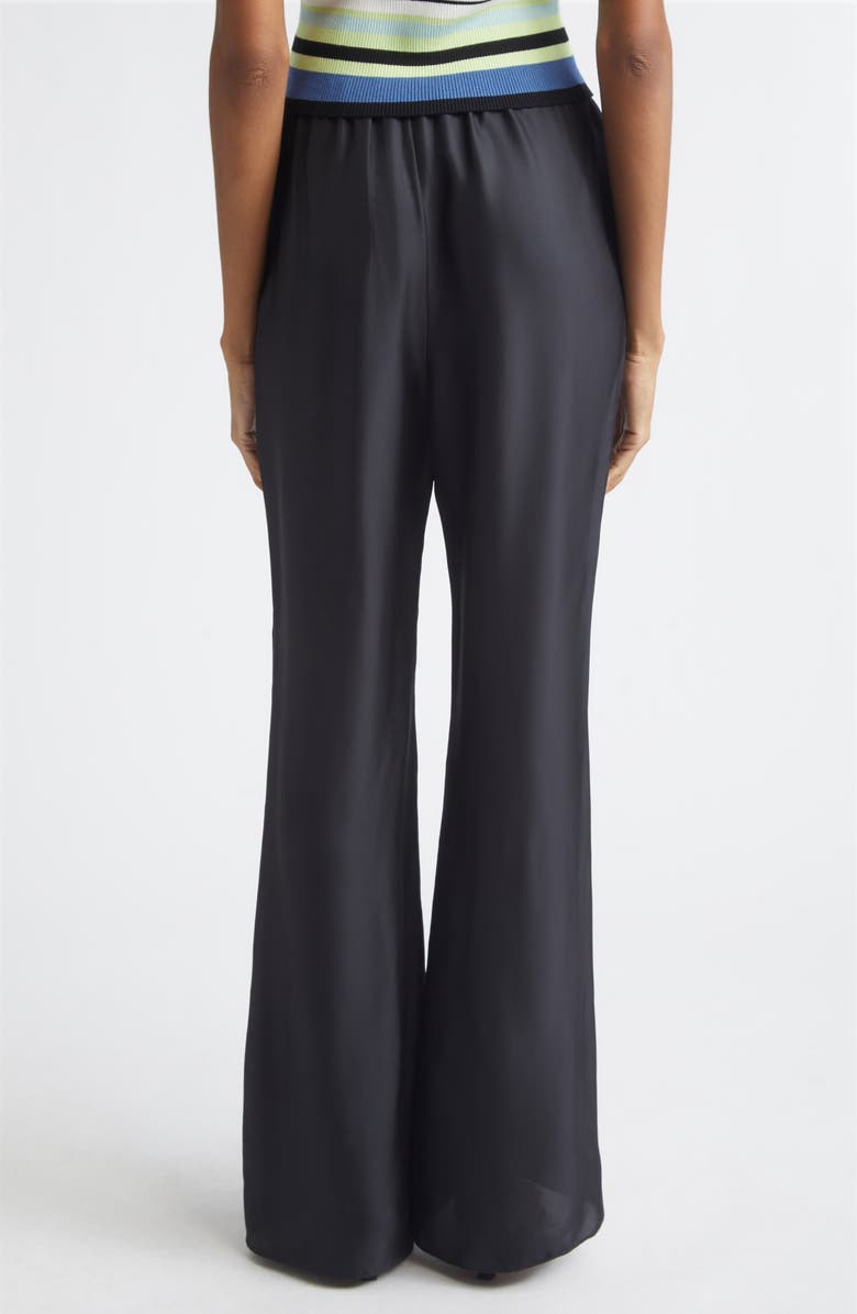 Toccin Nela Drawstring Flared Pants, Alternate, color, Jet