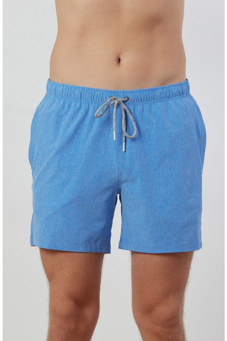 Not Your Average Solid Swim Trunks, Alternate, color, ULTRA MARINE