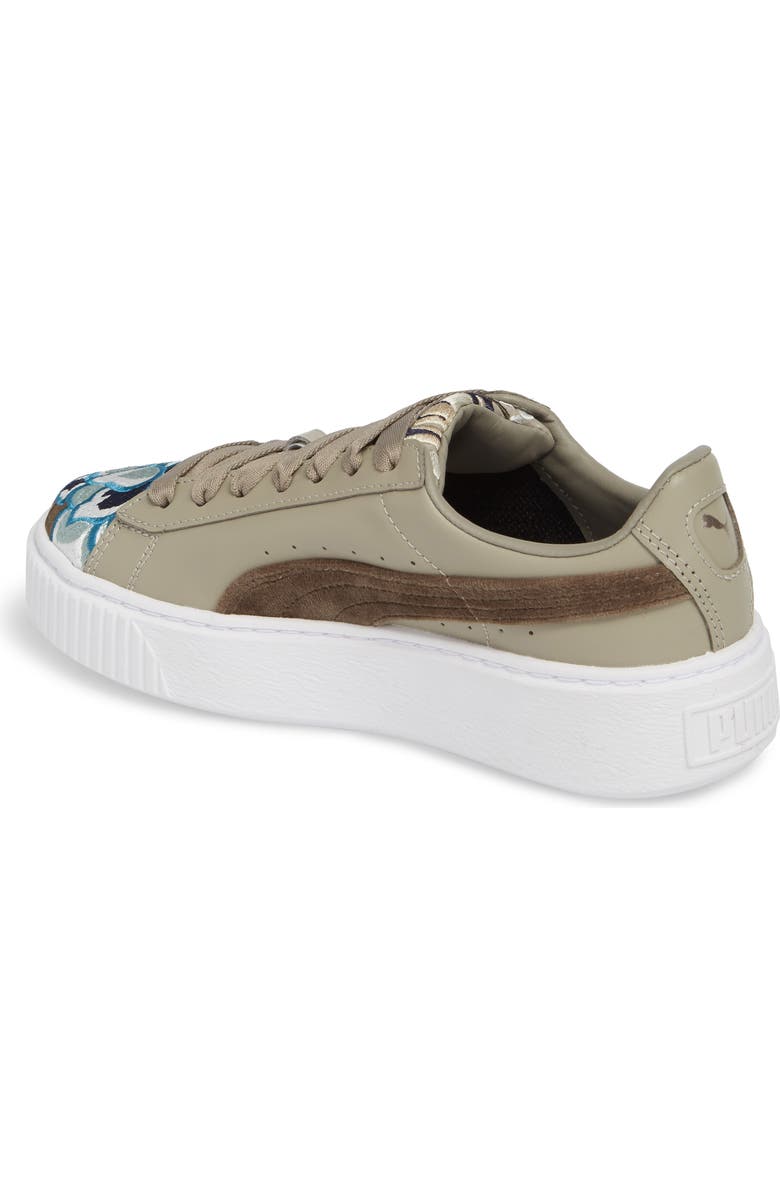 PUMA Platform Hyper Embroidered Sneaker, Alternate, color,