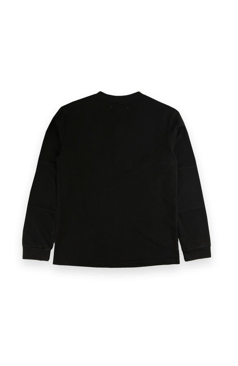 Sovereign Code Constant Knit Henley, Alternate, color, Black