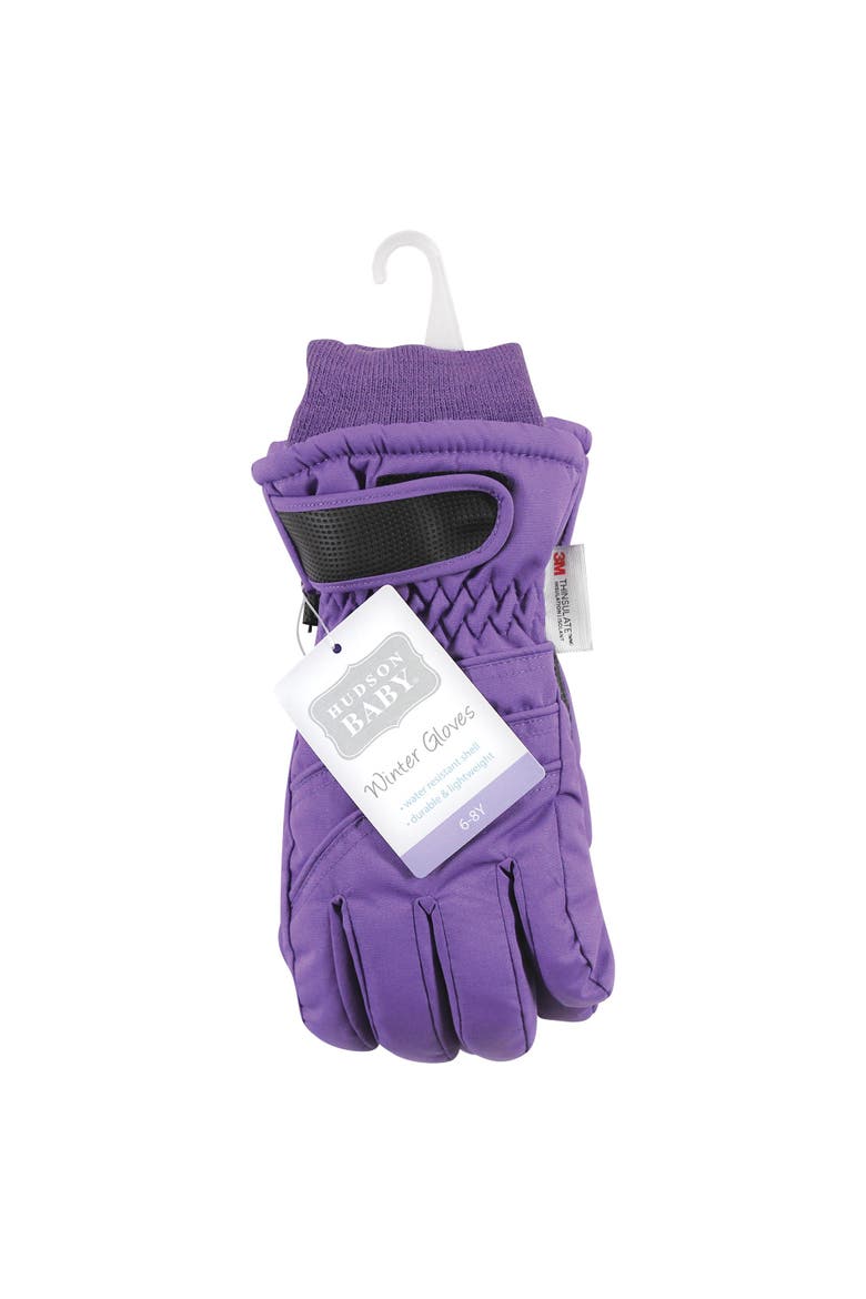 Snow Gloves, Alternate, color, Purple