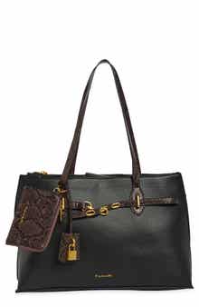 Ginny Faux Leather Tote