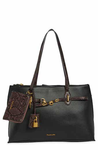 Ginny Faux Leather Tote