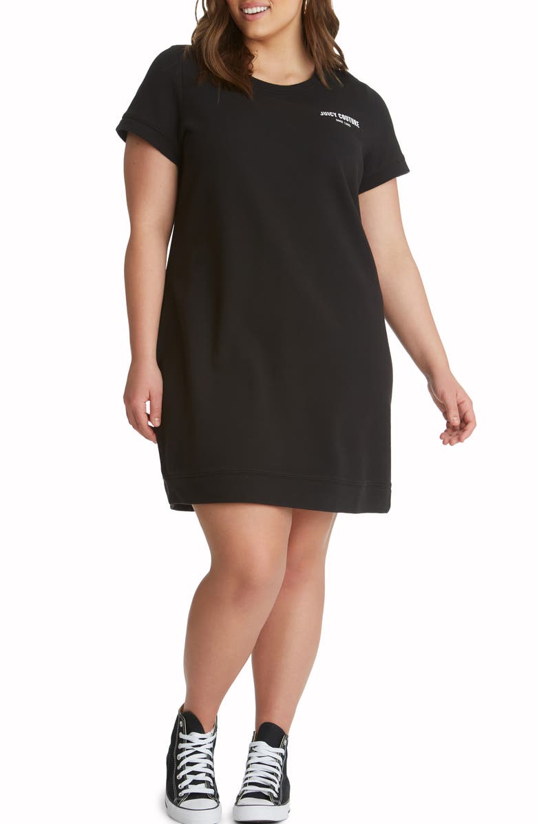Juicy Couture Cotton T-Shirt Dress, Main, color, 