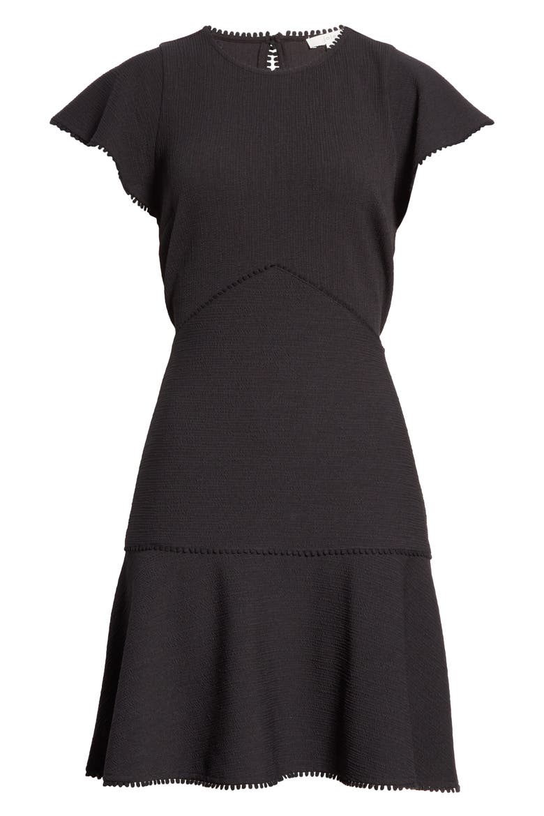 Cybele Minidress, Alternate, color, CAVIAR