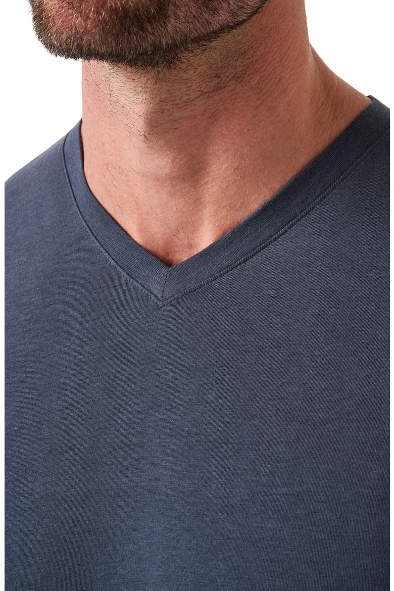 Cloud V-Neck T-Shirt, Alternate, color, BLUE NIGHTS
