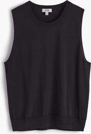 COS Relaxed Knitted Silk Vest