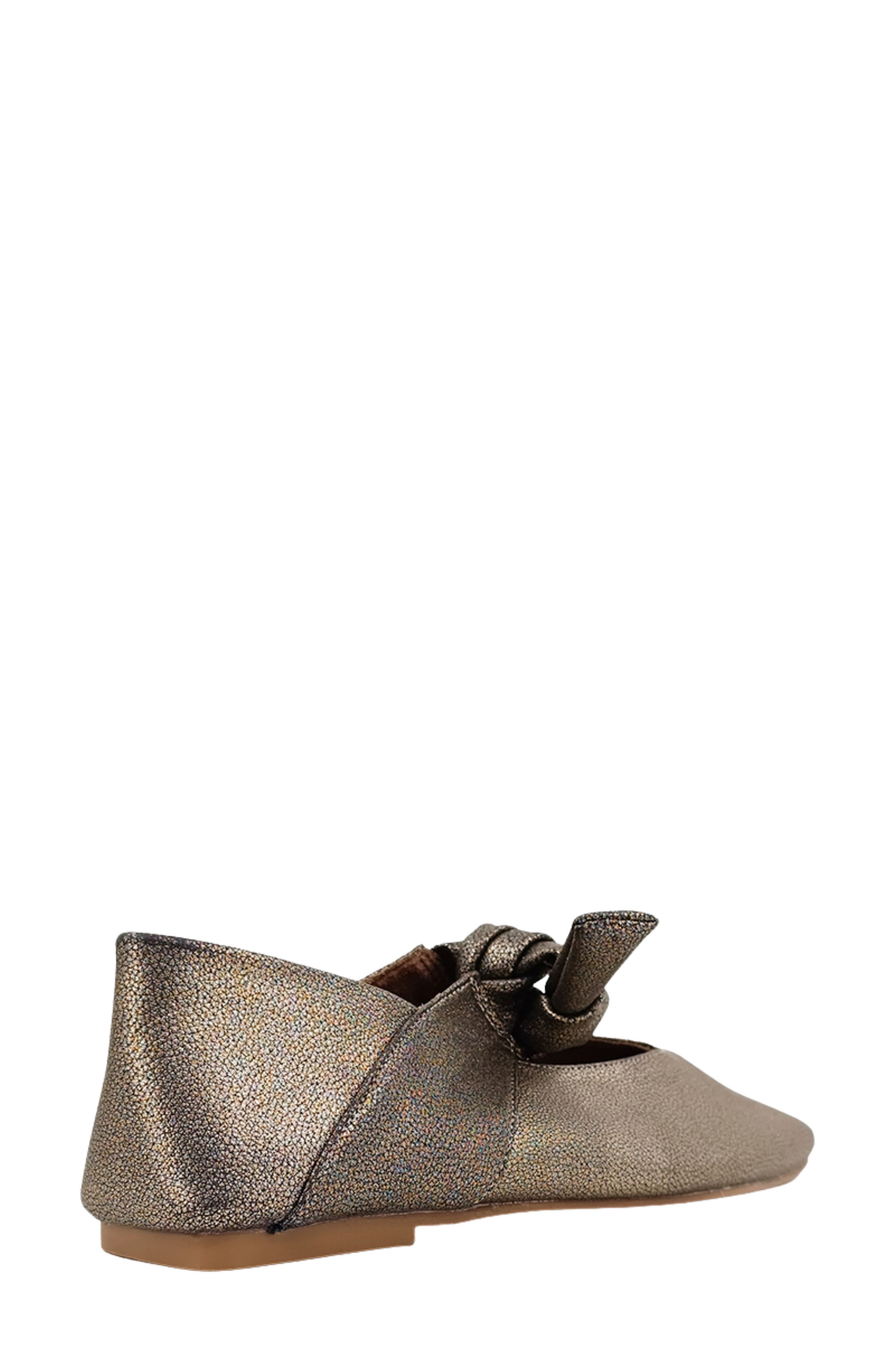 SHUSHOP Antonella Flat, Alternate, color, Gold