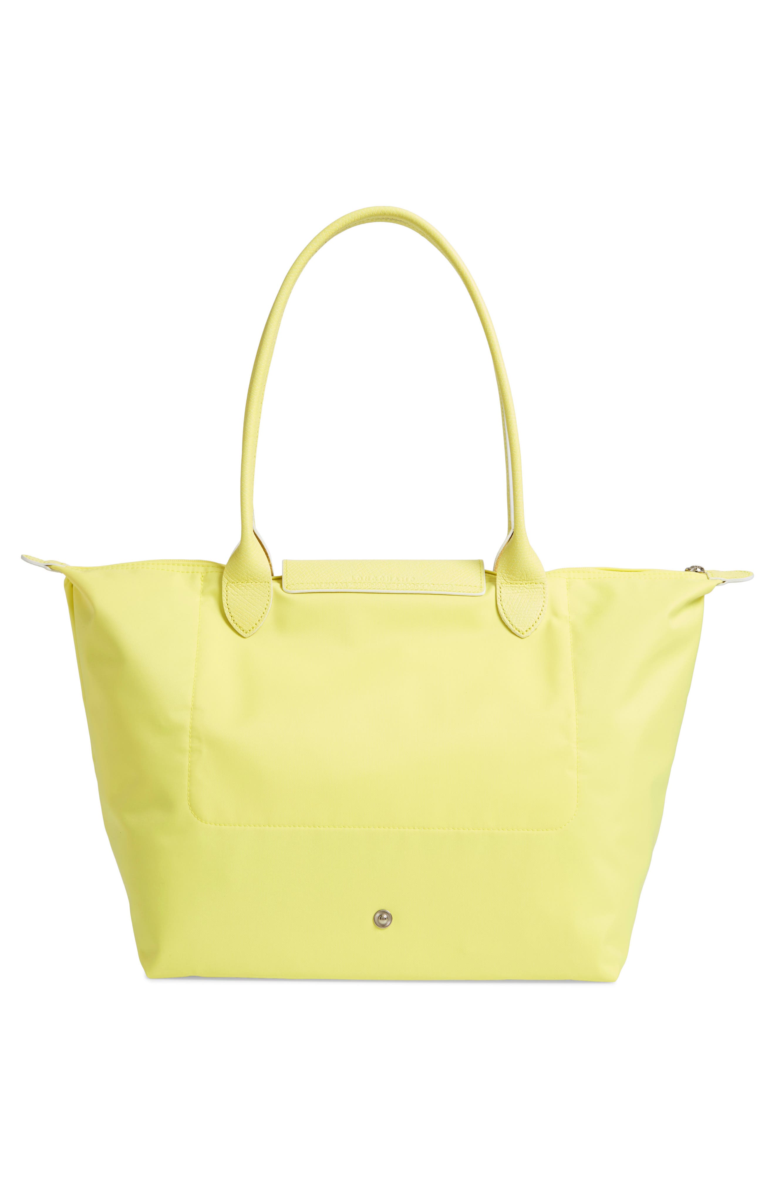 Longchamp Le Pliage Club Tote, Alternate, color, Yellow